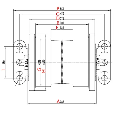 Rodillo inferior PC1250