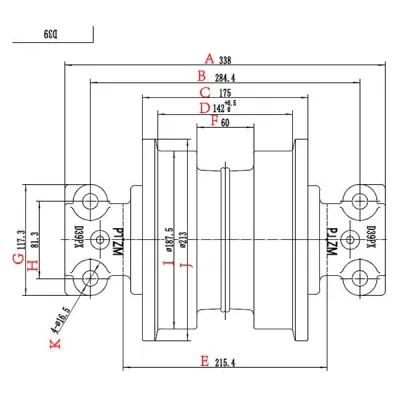 Rodillo inferior D39