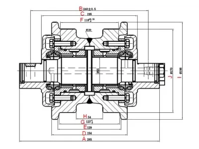 Rodillo inferior D31