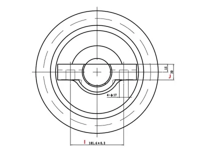 Rodillo inferior D5B