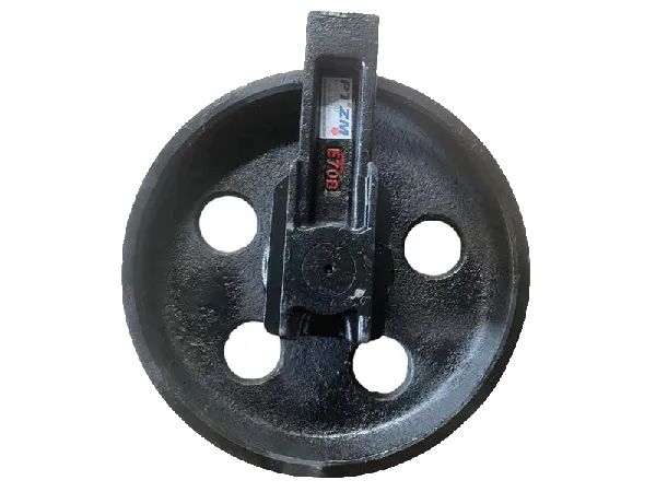 Ruedas guía de excavadora