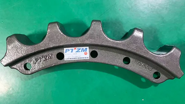 Segmentos de rueda dentada